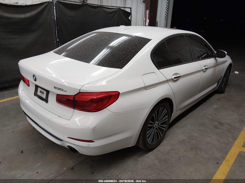 2018 BMW 5er VIN WBAJA9C50JB033676 IAAI salvage auction — UNDERCARRIAGE, Salvage Title, sold $8,600 on 2026-07-14 (photo 4)