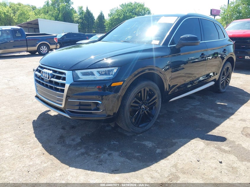 2018 Audi Q5 VIN WA1CNAFY2J2225506 IAAI salvage auction — FRONT END, Salvage Title, sold $5,900 on 2026-08-01 (photo 2)