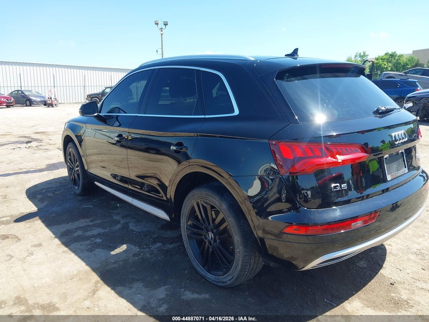 2018 Audi Q5 VIN WA1CNAFY2J2225506 IAAI salvage auction — FRONT END, Salvage Title, sold $5,900 on 2026-08-01 (photo 3)