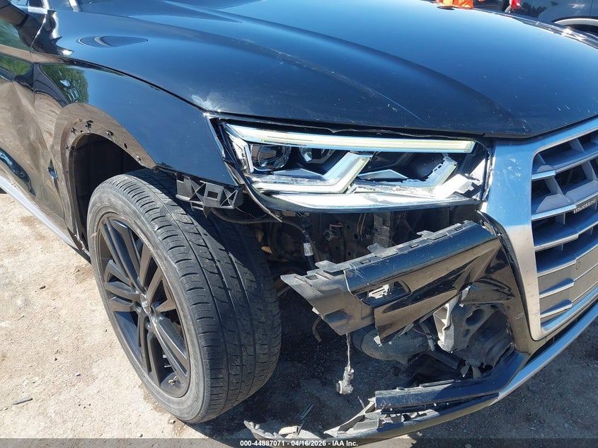 2018 Audi Q5 VIN WA1CNAFY2J2225506 IAAI salvage auction — FRONT END, Salvage Title, sold $5,900 on 2026-08-01 (photo 6)