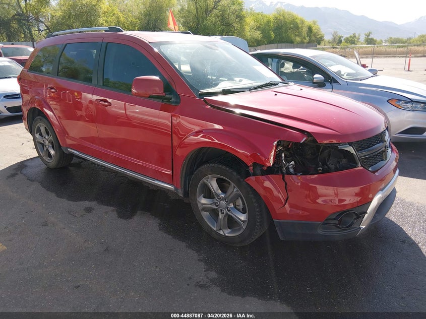 2017 Dodge Journey VIN 3C4PDCGG8HT538788 IAAI salvage auction — RIGHT FRONT, Salvage (Utah), sold $925 on 2026-07-09 (photo 1)