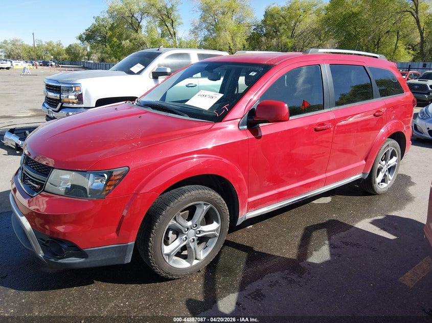 2017 Dodge Journey VIN 3C4PDCGG8HT538788 IAAI salvage auction — RIGHT FRONT, Salvage (Utah), sold $925 on 2026-07-09 (photo 2)