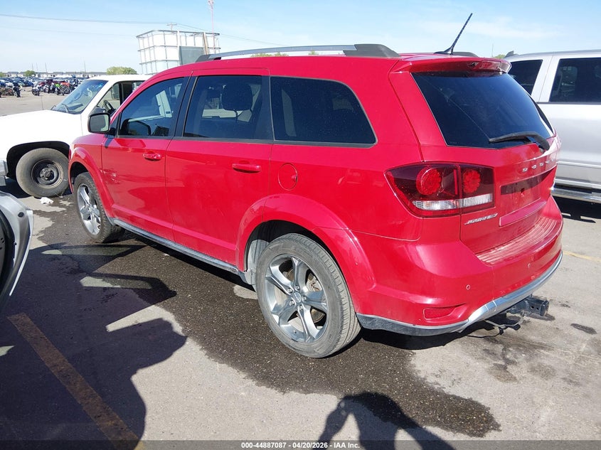 2017 Dodge Journey VIN 3C4PDCGG8HT538788 IAAI salvage auction — RIGHT FRONT, Salvage (Utah), sold $925 on 2026-07-09 (photo 3)