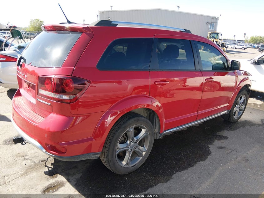 2017 Dodge Journey VIN 3C4PDCGG8HT538788 IAAI salvage auction — RIGHT FRONT, Salvage (Utah), sold $925 on 2026-07-09 (photo 4)