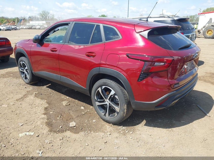 2025 Chevrolet Trax VIN KL77LGEPXSC205084 IAAI salvage auction — RIGHT SIDE, Salvage (West Virginia), sold $3,100 on 2026-07-08 (photo 3)