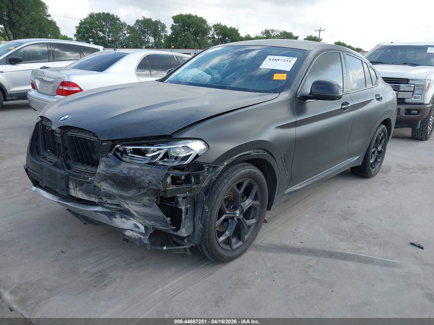 2022 BMW X4 VIN 5UX33DT0XN9L91196 IAAI salvage auction — FRONT END, Wait Title, sold $11,650 on 2026-07-28 (photo 2)