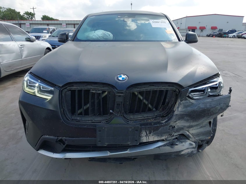 2022 BMW X4 VIN 5UX33DT0XN9L91196 IAAI salvage auction — FRONT END, Wait Title, sold $11,650 on 2026-07-28 (photo 6)