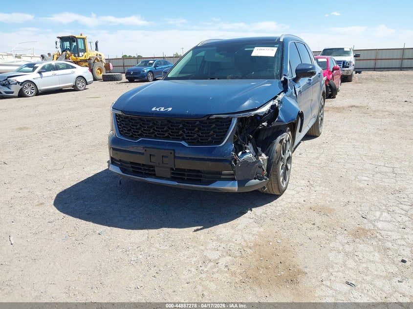 2024 Kia Sorento VIN 5XYRK4JF0RG257842 IAAI salvage auction — LEFT FRONT, Original (Texas), sold $12,050 on 2026-07-13 (photo 6)