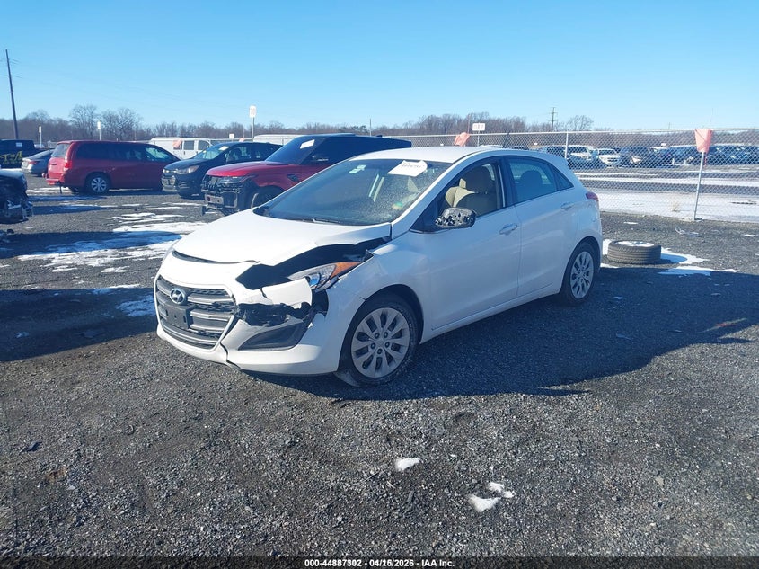 2016 Hyundai Elantra VIN KMHD35LH6GU301930 IAAI salvage auction — LEFT FRONT, Wait Title, sold $1,100 on 2026-07-30 (photo 2)