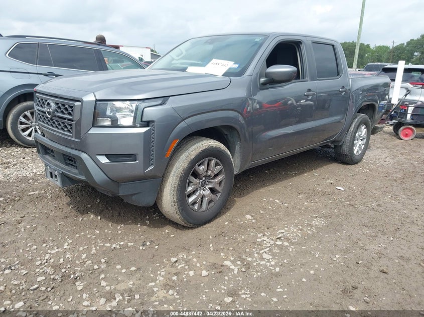 2022 Nissan Navara (frontier) VIN 1N6ED1EJ9NN635534 IAAI salvage auction — RIGHT FRONT, Original (Texas), sold $7,350 on 2026-07-28 (photo 2)
