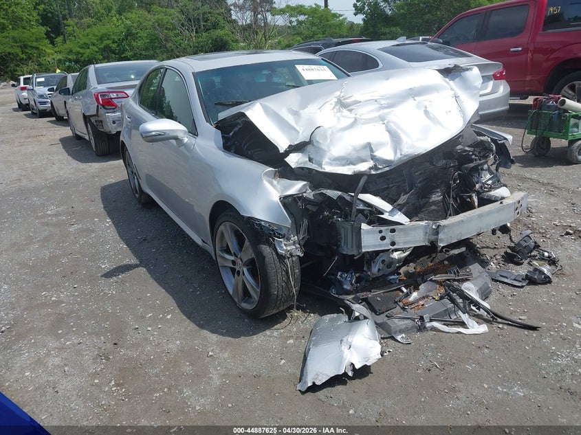 2012 Lexus Is VIN JTHBF5C24C5157635 IAAI salvage auction — FRONT END, Salvage (Georgia), sold $275 on 2026-07-28 (photo 1)