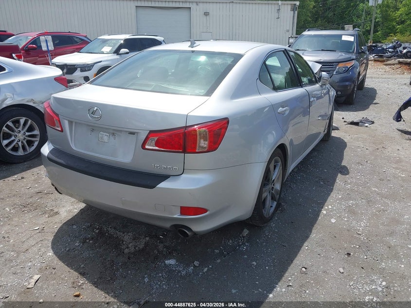 2012 Lexus Is VIN JTHBF5C24C5157635 IAAI salvage auction — FRONT END, Salvage (Georgia), sold $275 on 2026-07-28 (photo 4)