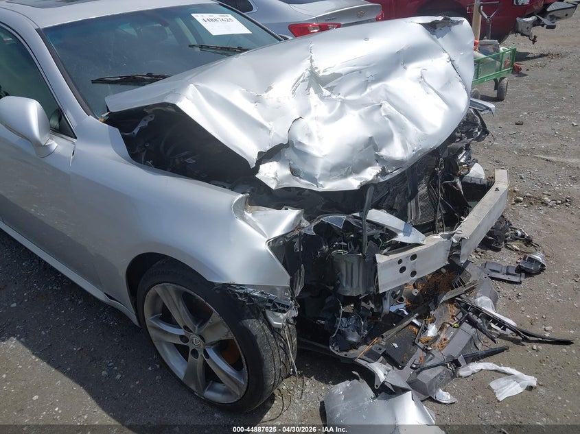 2012 Lexus Is VIN JTHBF5C24C5157635 IAAI salvage auction — FRONT END, Salvage (Georgia), sold $275 on 2026-07-28 (photo 6)