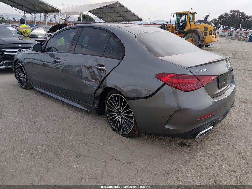 2024 Mercedes-benz C-klasse VIN W1KAF4GB4RR197352 IAAI salvage auction — LEFT SIDE, Wait Title, sold $21,750 on 2026-07-08 (photo 3)