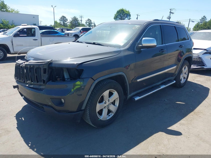 2011 Jeep Grand cherokee VIN 1J4RS4GG1BC611503 IAAI salvage auction — FRONT END, Salvage (North Carolina), sold $1,250 on 2026-08-13 (photo 2)