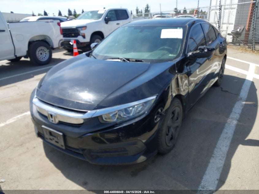 2017 Honda Civic VIN 2HGFC2F5XHH574419 IAAI salvage auction — LEFT FRONT, Salvage Title, sold $3,550 on 2026-09-07 (photo 2)