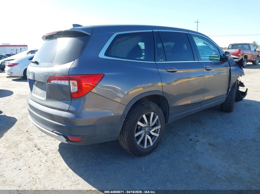 2020 Honda Pilot VIN 5FNYF5H52LB017211 IAAI salvage auction — RIGHT FRONT, Wait Title, sold $5,000 on 2026-07-09 (photo 4)