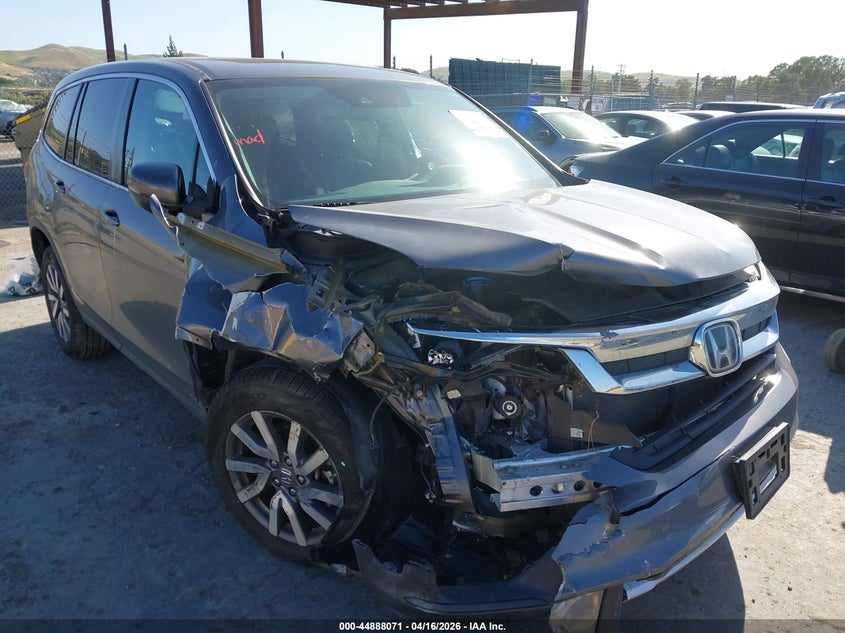 2020 Honda Pilot VIN 5FNYF5H52LB017211 IAAI salvage auction — RIGHT FRONT, Wait Title, sold $5,000 on 2026-07-09 (photo 6)