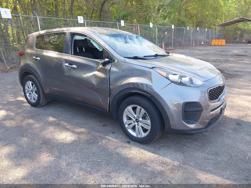 2019 Kia Sportage VIN KNDPM3AC6K7561732 IAAI salvage auction — FRONT & REAR, Salvage - Greater Than 75% (Maryland), sold $2,400 on 2026-07-28 (photo 1)