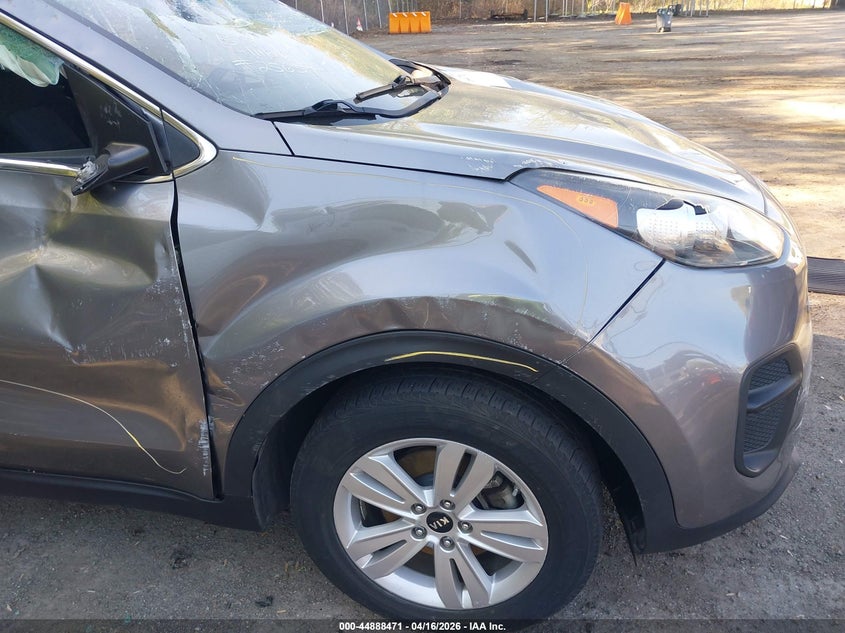 2019 Kia Sportage VIN KNDPM3AC6K7561732 IAAI salvage auction — FRONT & REAR, Salvage - Greater Than 75% (Maryland), sold $2,400 on 2026-07-28 (photo 6)