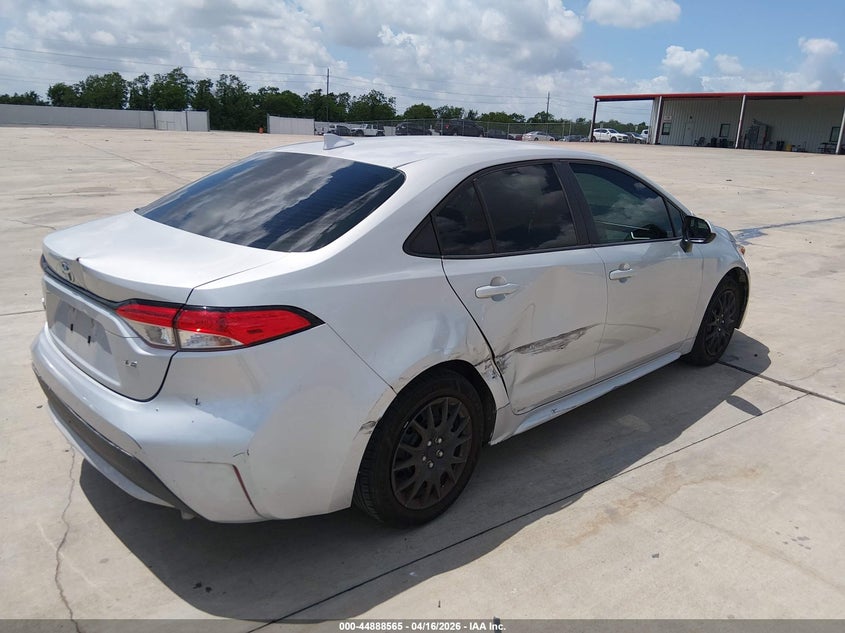 2020 Toyota Corolla VIN 5YFEPRAE3LP051096 IAAI salvage auction — RIGHT SIDE, Original (Texas), sold $800 on 2026-07-24 (photo 4)