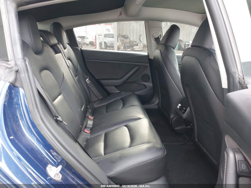 2023 Tesla Model 3 VIN 5YJ3E1EA8PF617311 IAAI salvage auction — REAR END, Salvage Title, sold $7,500 on 2026-07-08 (photo 8)