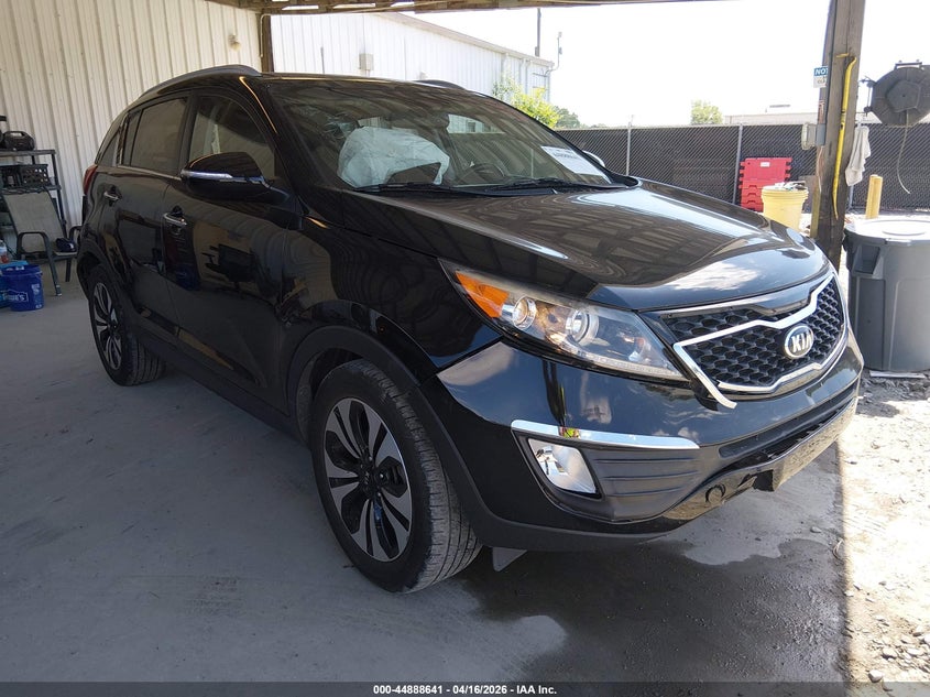 2013 Kia Sportage VIN KNDPC3A64D7445302 IAAI salvage auction — FRONT & REAR, Salvage (Georgia), sold $1,050 on 2026-07-29 (photo 1)
