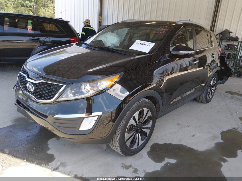 2013 Kia Sportage VIN KNDPC3A64D7445302 IAAI salvage auction — FRONT & REAR, Salvage (Georgia), sold $1,050 on 2026-07-29 (photo 2)