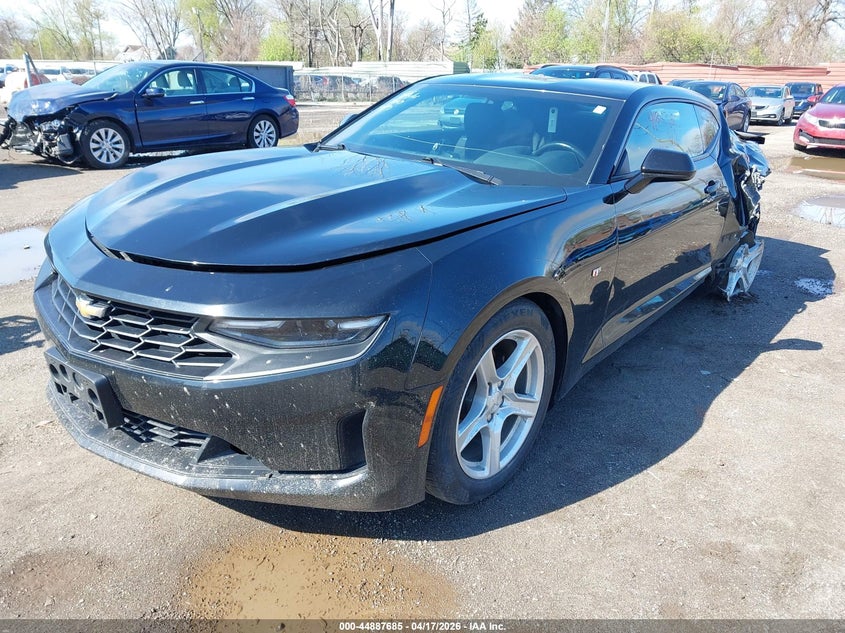 2023 Chevrolet Camaro VIN 1G1FB1RXXP0129005 IAAI salvage auction — LEFT REAR, Salvage Title, sold $4,850 on 2026-07-09 (photo 2)
