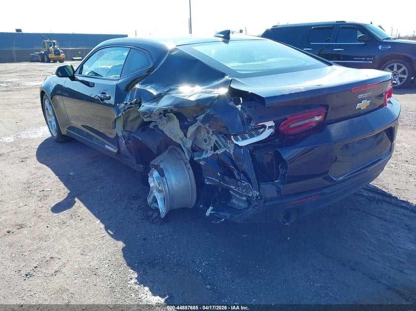 2023 Chevrolet Camaro VIN 1G1FB1RXXP0129005 IAAI salvage auction — LEFT REAR, Salvage Title, sold $4,850 on 2026-07-09 (photo 3)