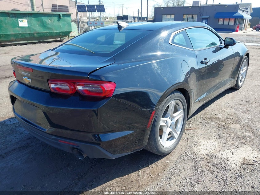 2023 Chevrolet Camaro VIN 1G1FB1RXXP0129005 IAAI salvage auction — LEFT REAR, Salvage Title, sold $4,850 on 2026-07-09 (photo 4)