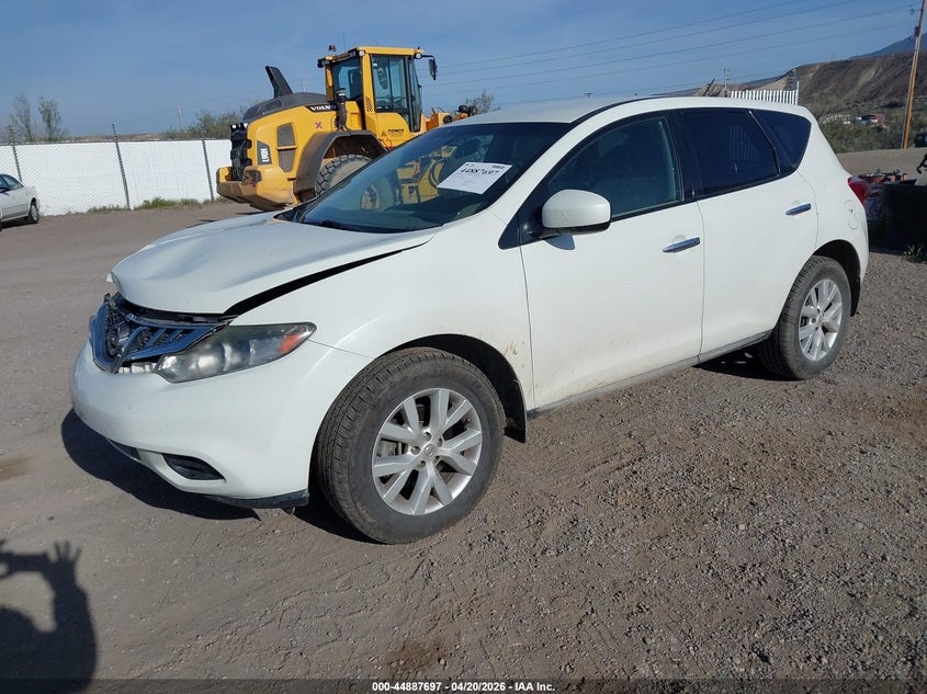 2011 Nissan Murano VIN JN8AZ1MW5BW160524 IAAI salvage auction — FRONT END, Salvage (Colorado), sold $100 on 2026-07-22 (photo 2)