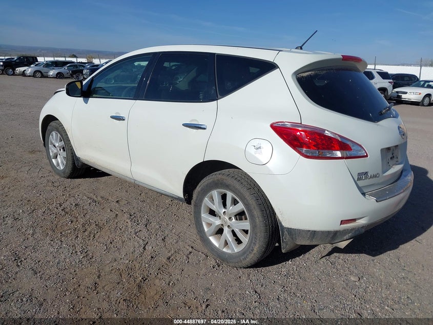 2011 Nissan Murano VIN JN8AZ1MW5BW160524 IAAI salvage auction — FRONT END, Salvage (Colorado), sold $100 on 2026-07-22 (photo 3)
