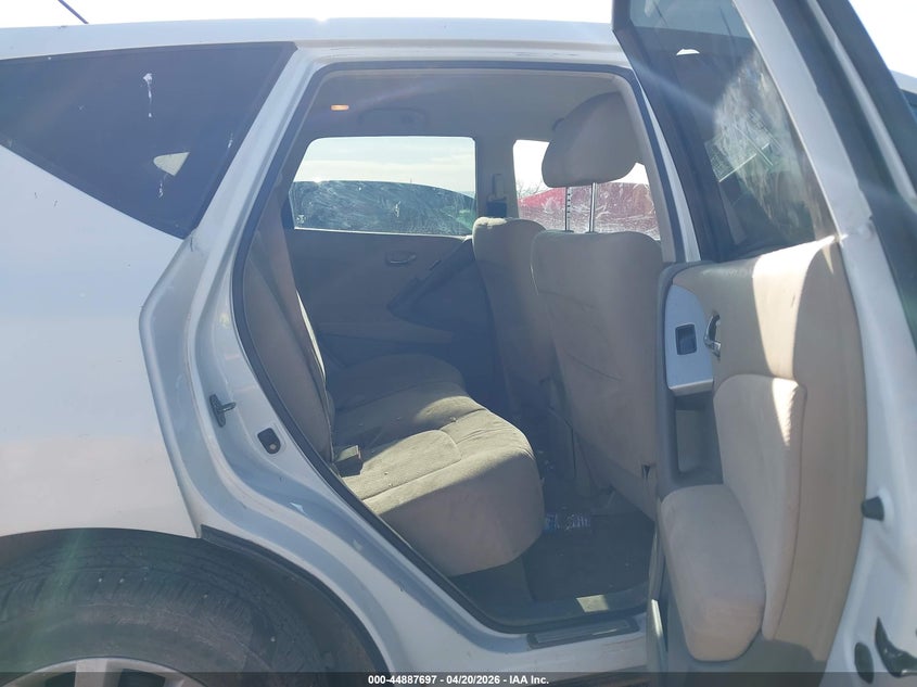 2011 Nissan Murano VIN JN8AZ1MW5BW160524 IAAI salvage auction — FRONT END, Salvage (Colorado), sold $100 on 2026-07-22 (photo 8)