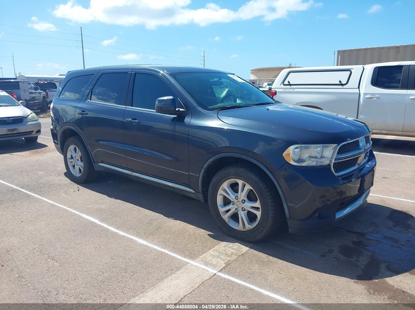 2013 Dodge Durango VIN 1C4RDHAG4DC592741 IAAI salvage auction — NORMAL WEAR, Bill Of Sale (Hawaii), sold $125 on 2026-08-04 (photo 1)