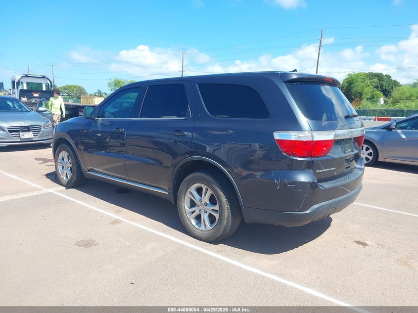2013 Dodge Durango VIN 1C4RDHAG4DC592741 IAAI salvage auction — NORMAL WEAR, Bill Of Sale (Hawaii), sold $125 on 2026-08-04 (photo 3)