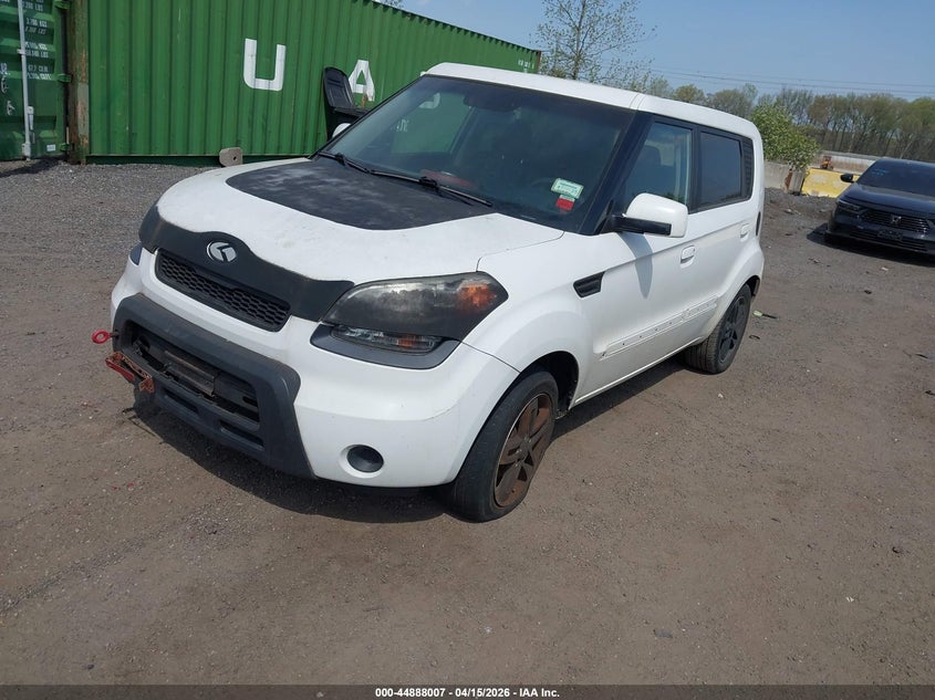 2010 Kia Soul VIN KNDJT2A25A7701875 IAAI salvage auction — FRONT END, Clear (New York), sold $450 on 2026-07-28 (photo 2)