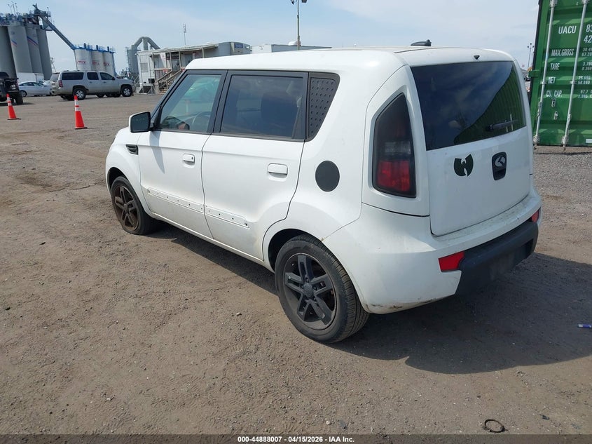 2010 Kia Soul VIN KNDJT2A25A7701875 IAAI salvage auction — FRONT END, Clear (New York), sold $450 on 2026-07-28 (photo 3)
