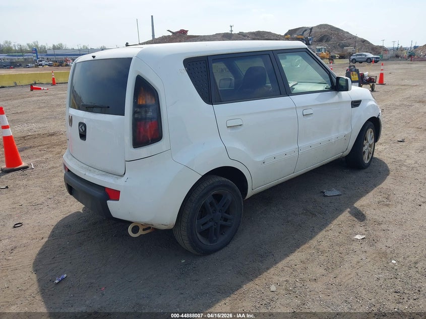 2010 Kia Soul VIN KNDJT2A25A7701875 IAAI salvage auction — FRONT END, Clear (New York), sold $450 on 2026-07-28 (photo 4)