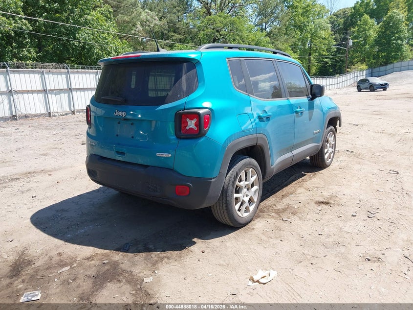 2022 Jeep Renegade VIN ZACNJDB19NPN50778 IAAI salvage auction — FRONT END, Wait Title, sold $2,750 on 2026-08-19 (photo 4)