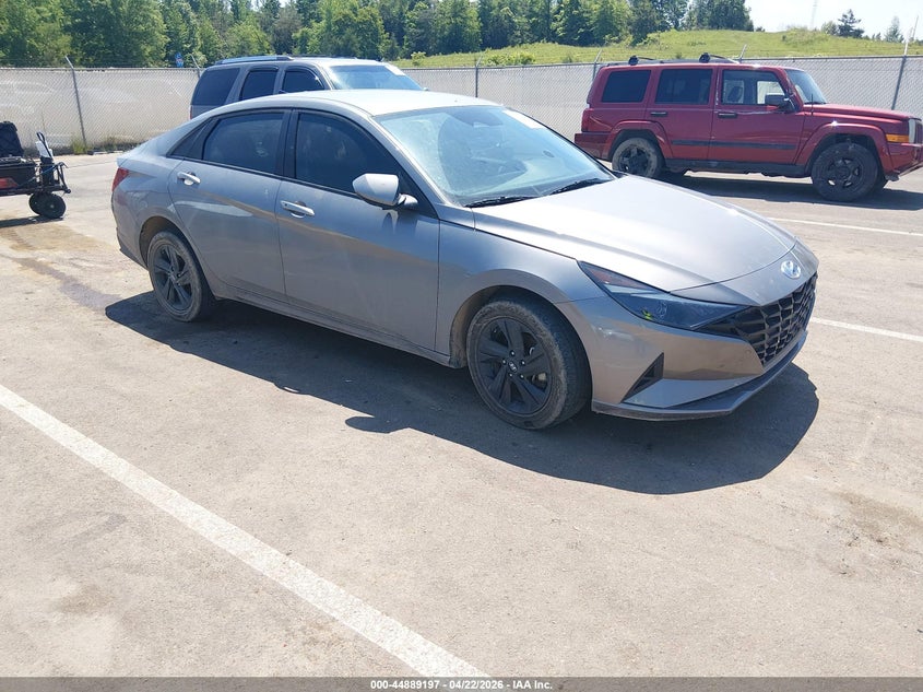 2022 Hyundai Elantra VIN KMHLM4AG0NU362734 IAAI salvage auction — ROOF, Salvage (Mississippi), sold $3,050 on 2026-08-02 (photo 1)
