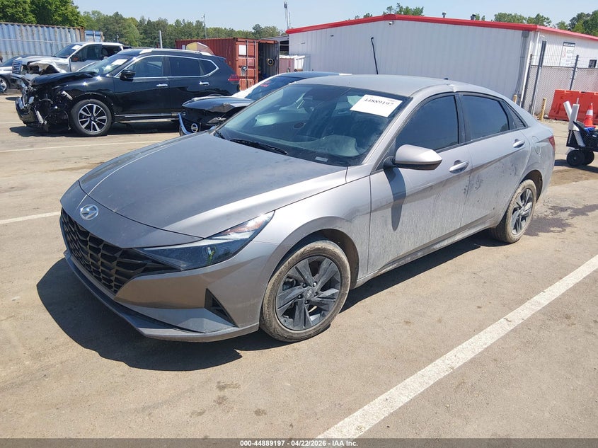 2022 Hyundai Elantra VIN KMHLM4AG0NU362734 IAAI salvage auction — ROOF, Salvage (Mississippi), sold $3,050 on 2026-08-02 (photo 2)