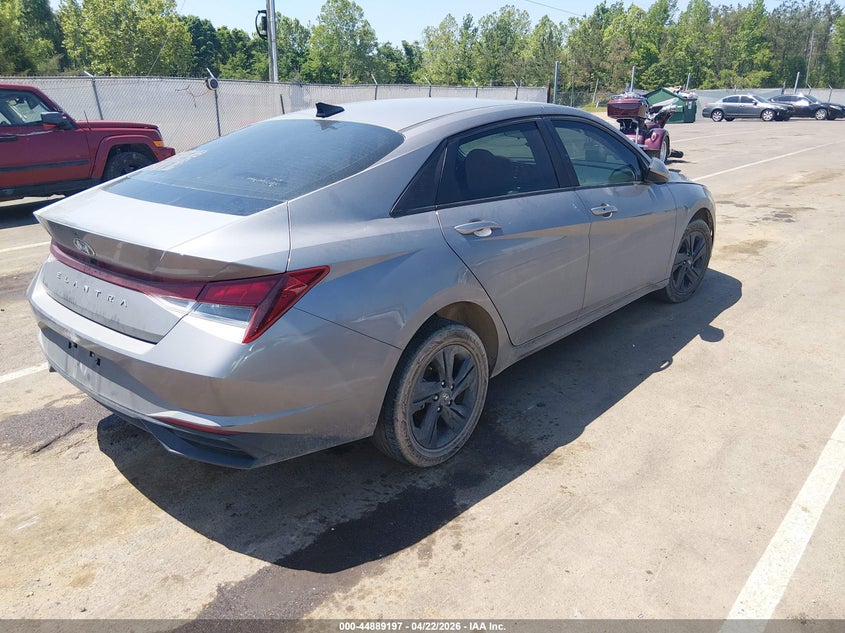 2022 Hyundai Elantra VIN KMHLM4AG0NU362734 IAAI salvage auction — ROOF, Salvage (Mississippi), sold $3,050 on 2026-08-02 (photo 4)
