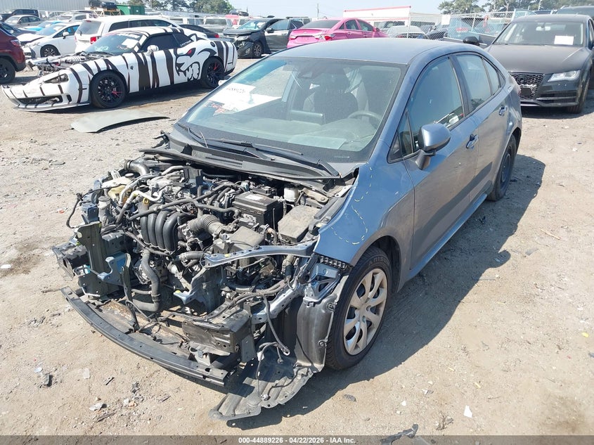 2021 Toyota Corolla VIN 5YFEPMAE3MP154426 IAAI salvage auction — FRONT END, Salvage (Georgia), sold $2,200 on 2026-07-15 (photo 2)