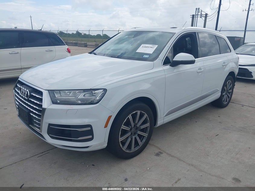 2017 Audi Q7 VIN WA1VAAF77HD019253 IAAI salvage auction — REAR END, Wait Title, sold $7,100 on 2026-07-17 (photo 2)
