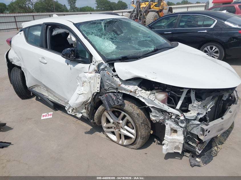2020 Toyota C-hr VIN NMTKHMBX1LR107304 IAAI salvage auction — FRONT END, Salvage (Texas), sold $3,050 on 2026-07-07 (photo 1)