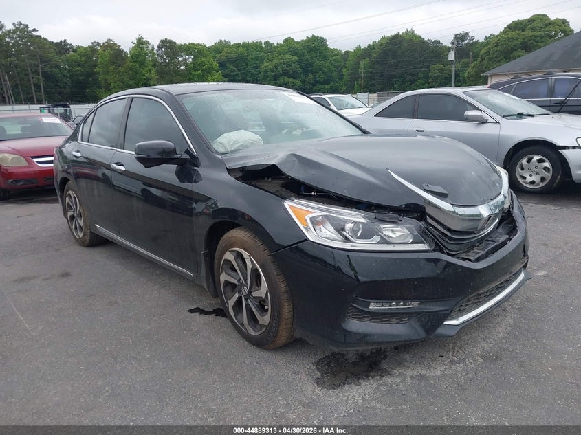 2016 Honda Accord VIN 1HGCR2F75GA217830 IAAI salvage auction — FRONT END, Salvage (Georgia), sold $2,575 on 2026-07-26 (photo 1)