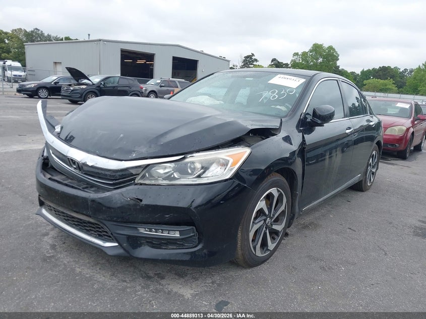 2016 Honda Accord VIN 1HGCR2F75GA217830 IAAI salvage auction — FRONT END, Salvage (Georgia), sold $2,575 on 2026-07-26 (photo 2)
