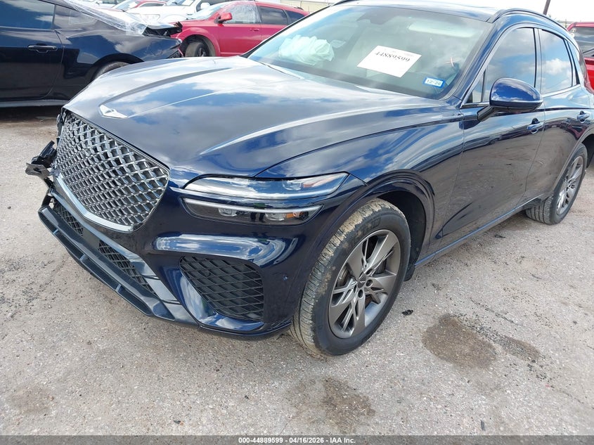 2022 Genesis Gv70 VIN KMUMCDTC5NU073867 IAAI salvage auction — RIGHT FRONT, Original (Texas), sold $13,100 on 2026-07-15 (photo 2)