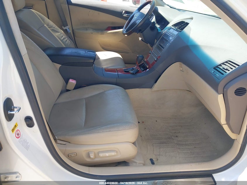2008 Lexus Es 350 VIN JTHBJ46G282269374 IAAI salvage auction — FRONT END, Salvage (Georgia), sold $2,700 on 2026-07-08 (photo 5)